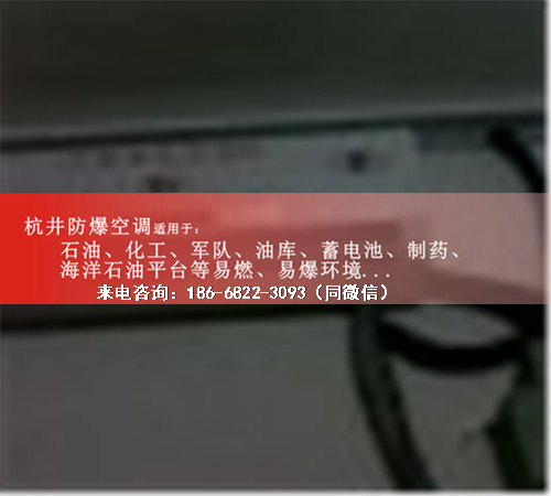 機房帶遠程控制防爆空調(diào)機案例圖